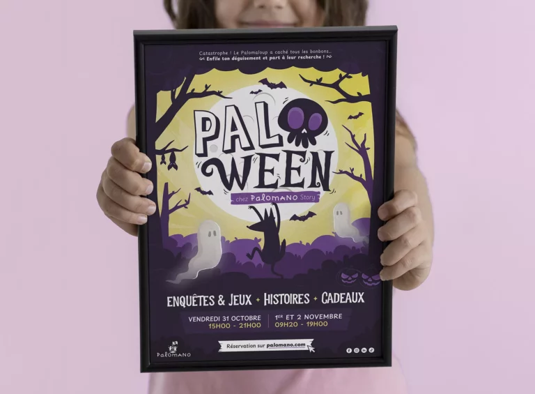 Affiche Paloween 2025 par Léa Barbe